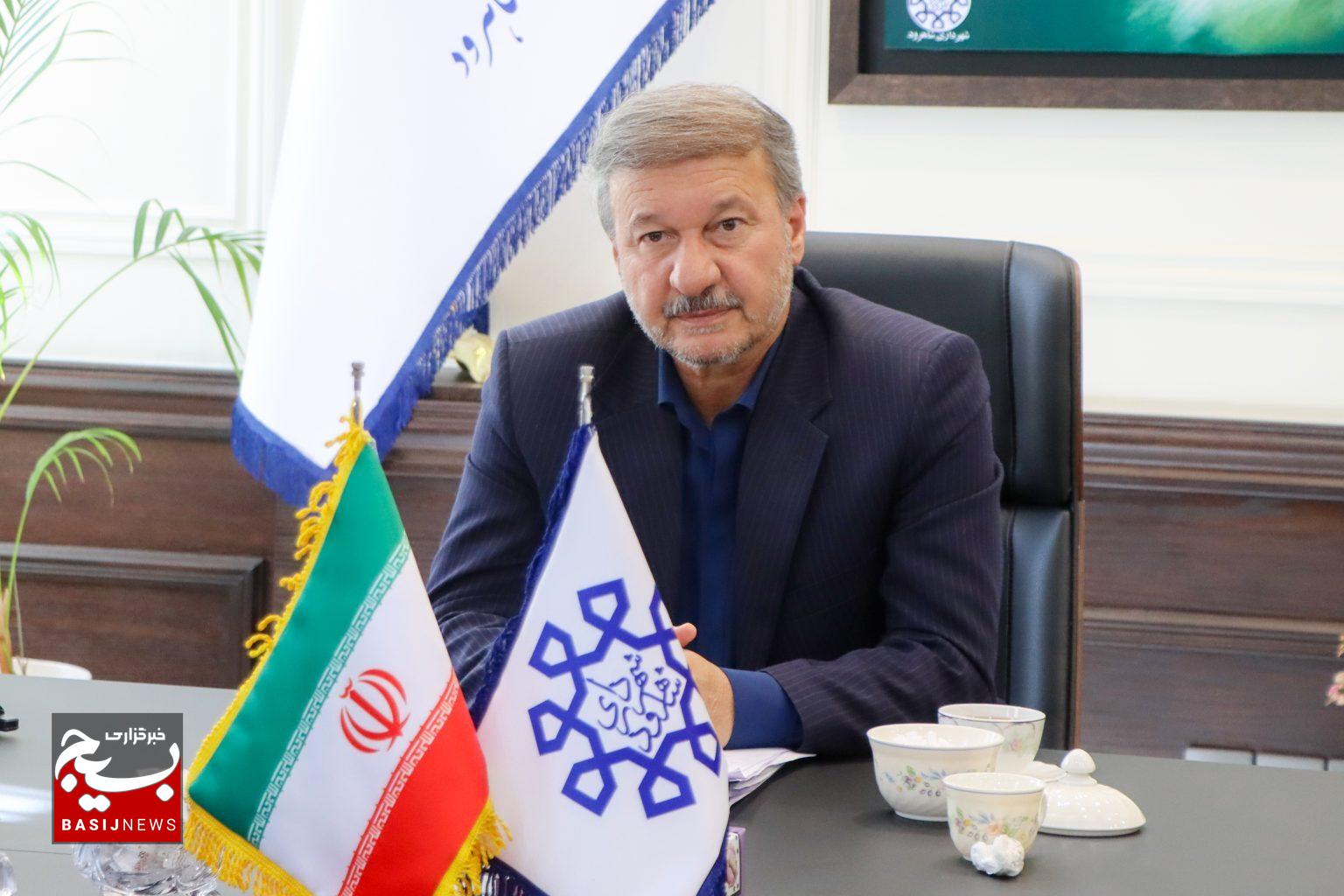 در فاطمیه دوم، تدفین شهید گمنام در شهرداری شاهرود