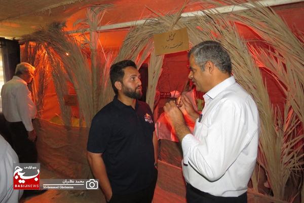 برپایی نمایشگاه یاس کبود ۲ در بندر کنگان