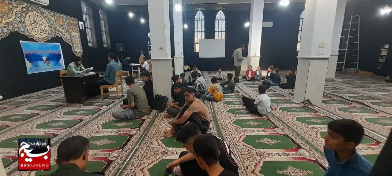 برگزاری مسابقات قرآنی پایگاه‌های مقاومت بسیج در بهمئی