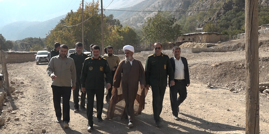 خدمات رسانی سپاه و بسیج در دل محرومیت دنا