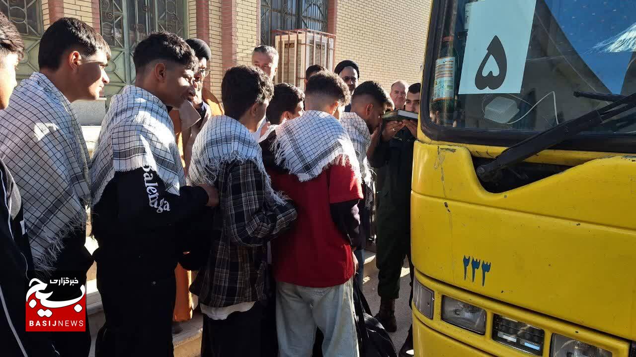 اعزام 100 دانش‌آموزان عشایری کهگیلویه و بویراحمد به مناطق عملیاتی جنوب کشور