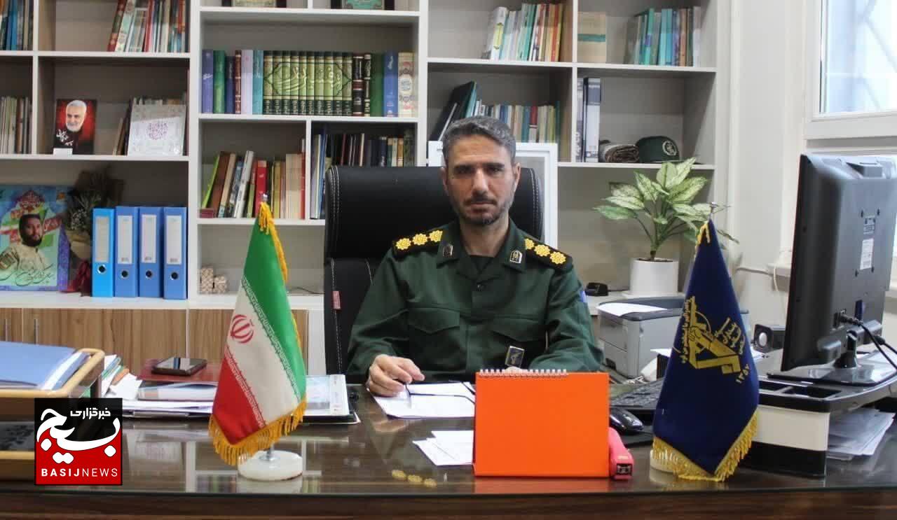 خدمت، بصیرت و آمادگی رزمی؛ سه ضلع اقتدار بسیج از نگاه فرمانده ناحیه مالک اشتر
