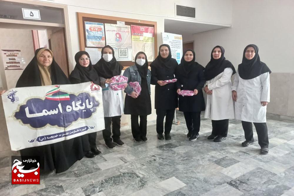 تقدیر از کادر درمان همدان با حضور مسئولان سپاه و بسیج