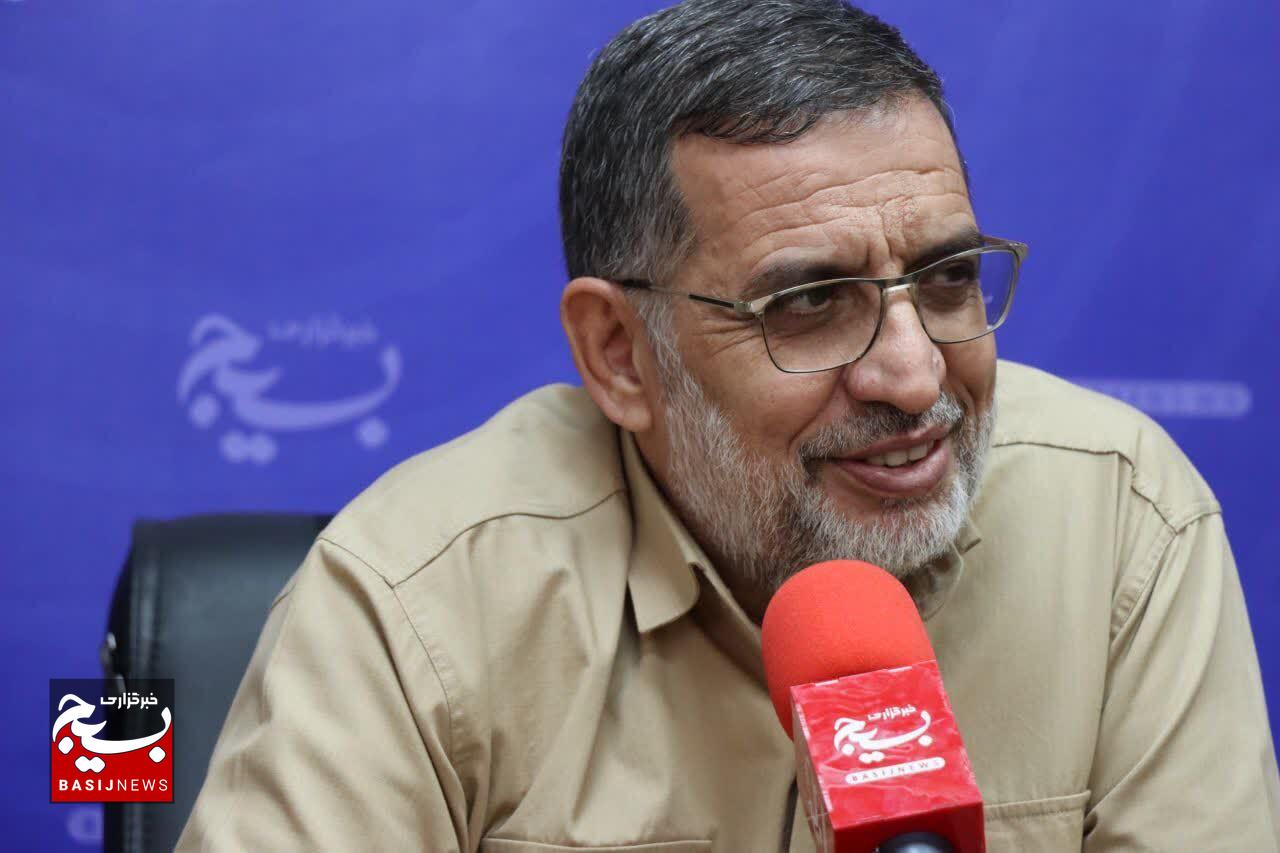 حضور سخنگوی سپاه در خبرگزاری بسیج
