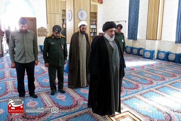 نمازخانه فاطمه زهرا (س) سپاه کنگان به بهره‌برداری رسید