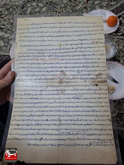 دیدار با مادر شهید سید عباس طباطبایی «طرح آبروی محله » و تقدیر از مقام مادر شهید