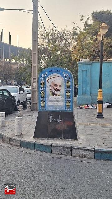 ۱۰ تصویر شهید در قالب ۵ سازه در نقاط مختلف محله شهید هرندی نصب شد.