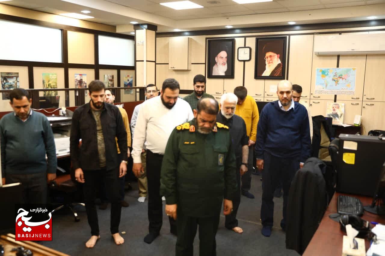 حضور سردار معروفی در خبرگزاری بسیج و تقدیر از دست‌اندرکاران این مجموعه به سبب موفقیت در سومین رویداد جایزه ملی جوانی جمعیت