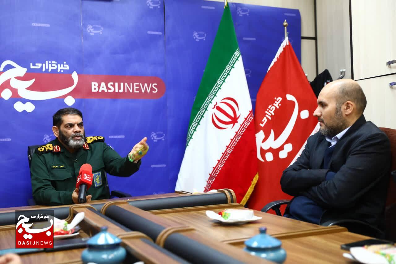 حضور سردار معروفی در خبرگزاری بسیج و تقدیر از دست‌اندرکاران این مجموعه به سبب موفقیت در سومین رویداد جایزه ملی جوانی جمعیت