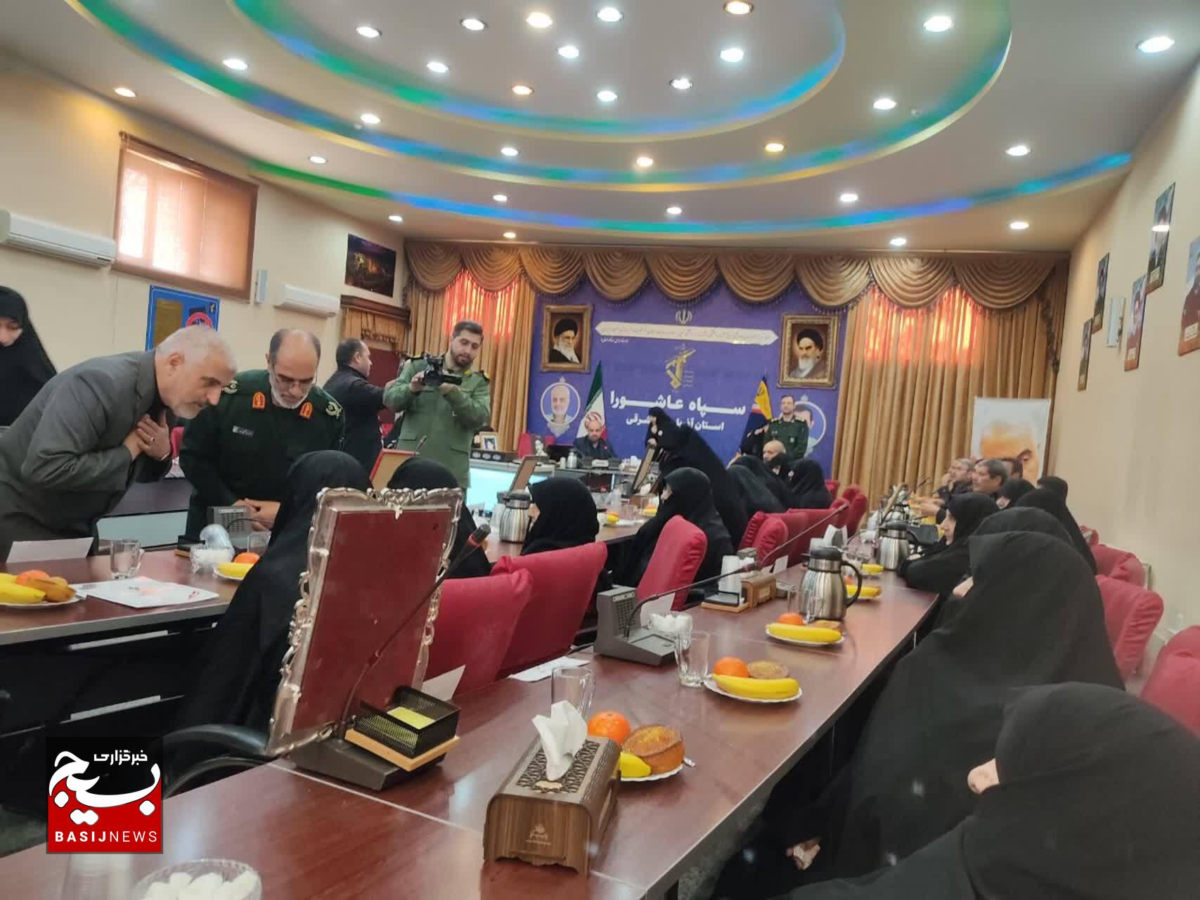 میزبانی سپاه عاشورا از مادران شهدا