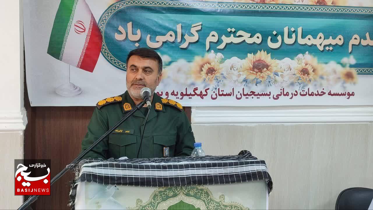 افتتاح مرکز درمانی «مهر شفا» در شهرستان بهمئی به مناسبت هفته بسیج + (تصاویر)