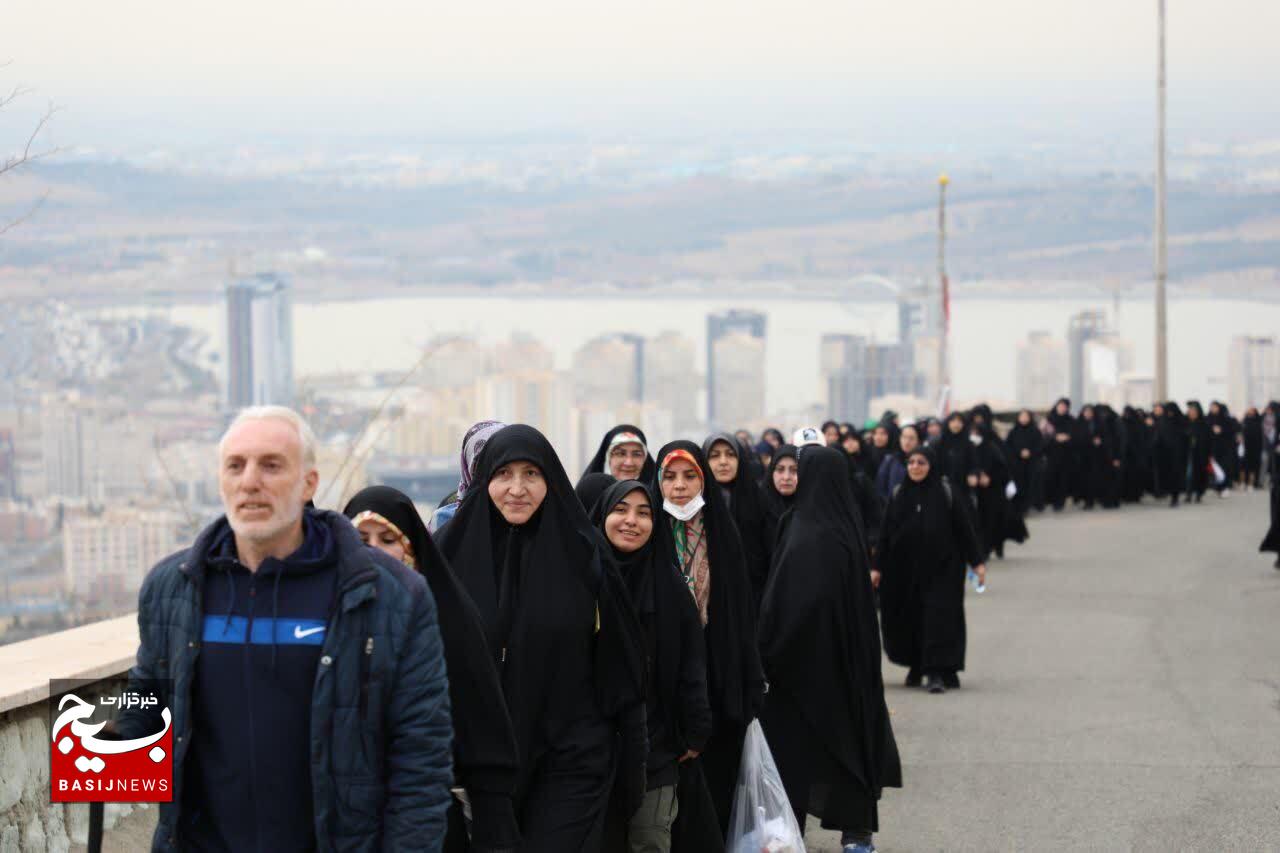 کوهپیمایی ۱۱۰ تیم کوهنوردی از گردان‌های کوثر، هفته گذشته
