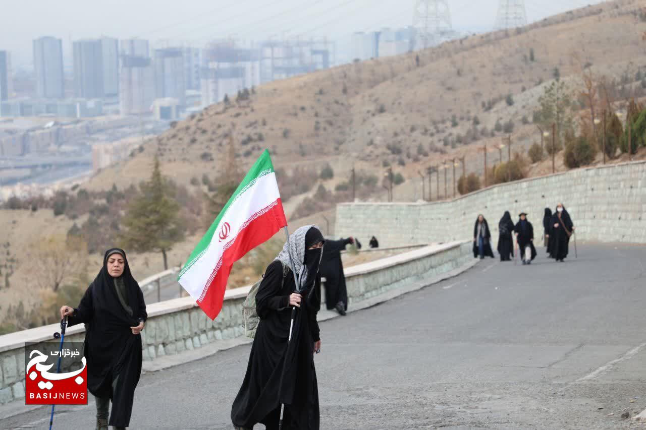 کوهپیمایی ۱۱۰ تیم کوهنوردی از گردان‌های کوثر، هفته گذشته