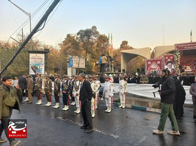 تشییع شهدای گمنام در تهران