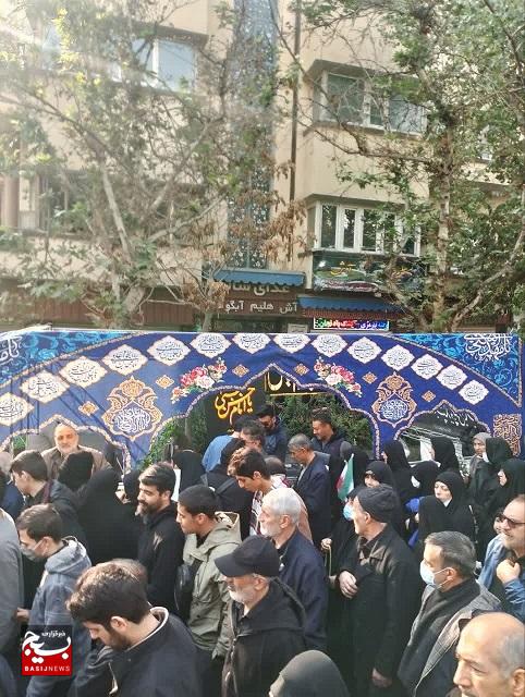 مراسم بدرقه پیکر ۱۰۰ شهید گمنام دفاع مقدس