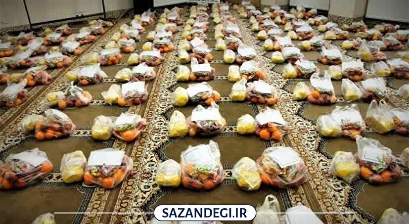 جهادگران بسیجی پای کار توزیع بسته های یلدای ؛ عاشقانه جهادی گرما بخش ۲۵۰۰۰ خانه محروم در بلندترین شب سال
