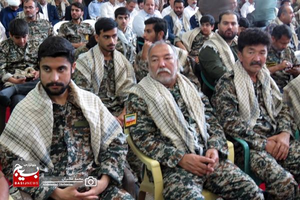 همایش اقتدار بسیجیان شهرستان کنگان برگزار شد
