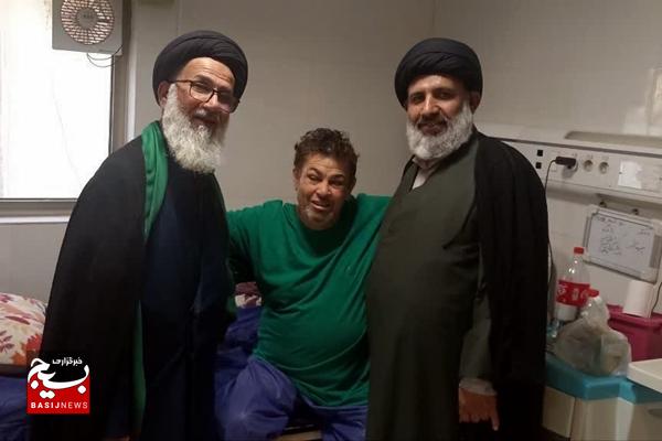 عیادت از محمد دوراهکی جانباز هشت سال دفاع مقدس