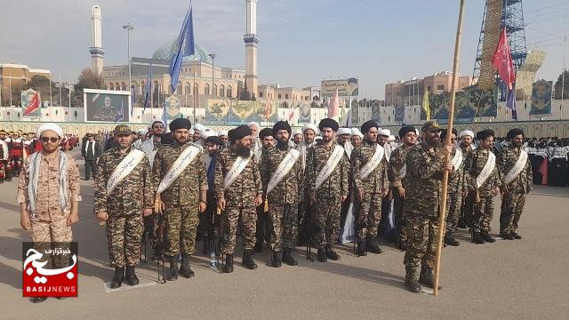 مانور قدرت و آمادگی بسیجیان تهران بزرگ در هفته بسیج