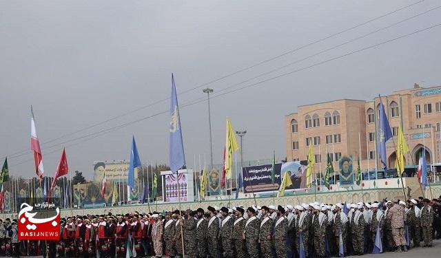 مانور قدرت و آمادگی بسیجیان تهران بزرگ در هفته بسیج
