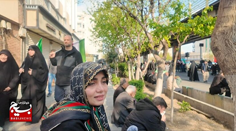 12 فروردین، همزمان با روز جمهوری اسلامی، یک روز تاریخی در کنار مردم و با یاد شهید تنگسیری ، مرکز بسیج کل وزارت نفت، مصاحبه سوم