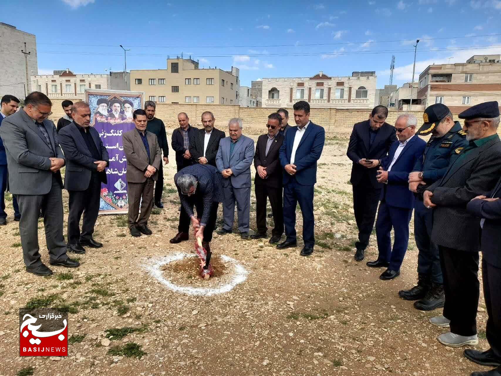 کلنگ احداث استخر دانش‌آموزی شاهرود به زمین زده شد