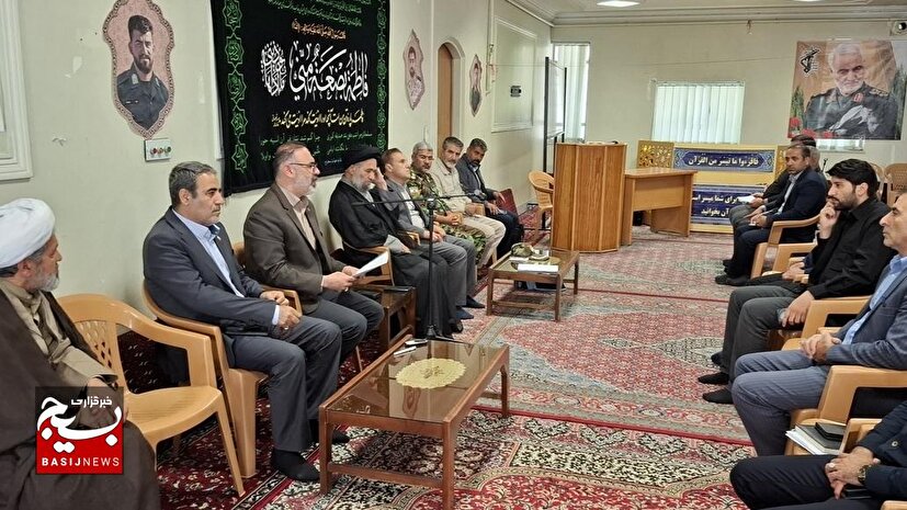 برگزاری مراسم برای یادواره شهدای جنگ تحمیلی اخیر در شهرستان بروجرد