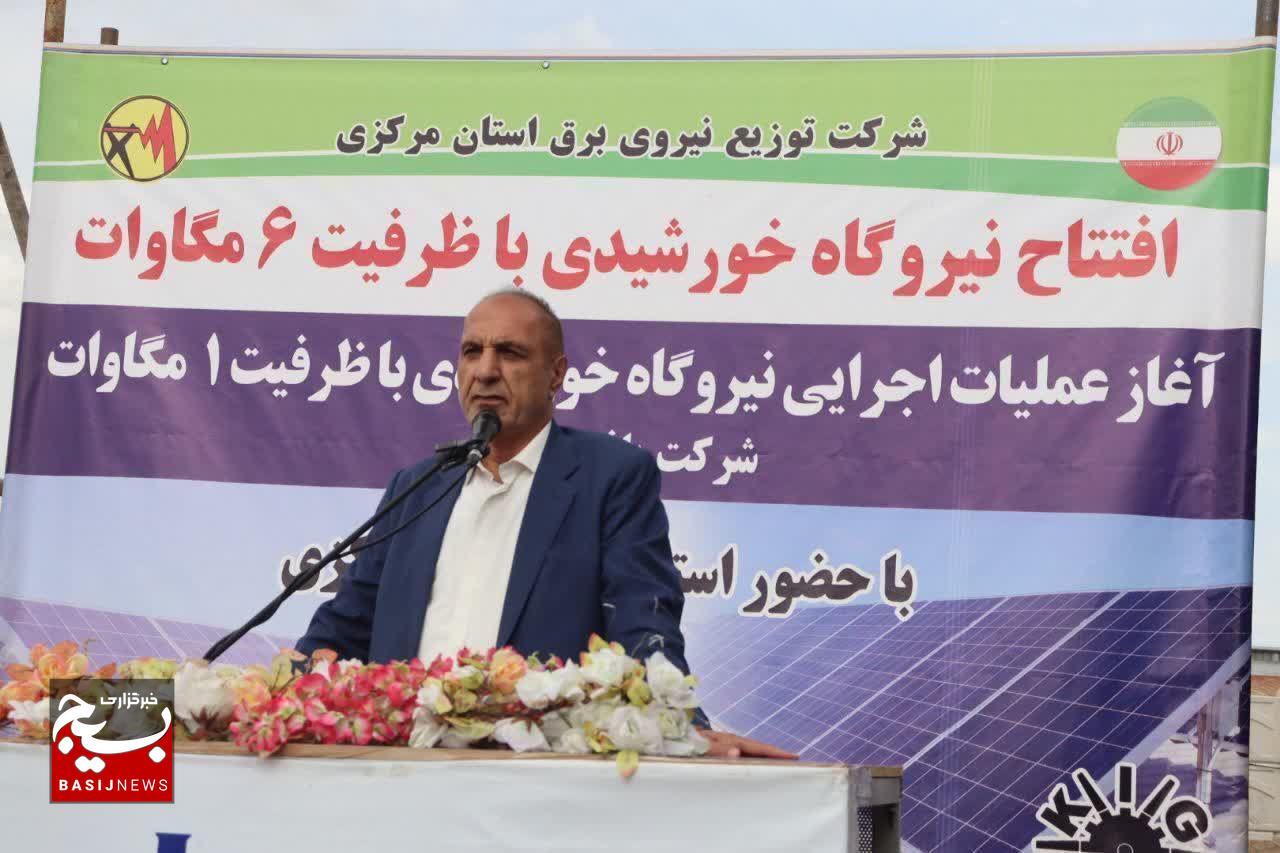 دیار آفتاب در صدر توسعه انرژی خورشیدی کشور؛ افتتاح نیروگاه ۶ مگاواتی در فرمهین