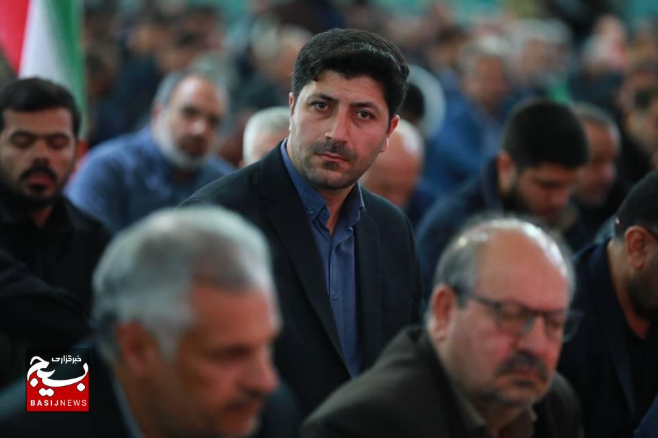 مراسم چهلمین روز شهادت سرلشکر پاسدار حاج غلامرضا سلیمانی