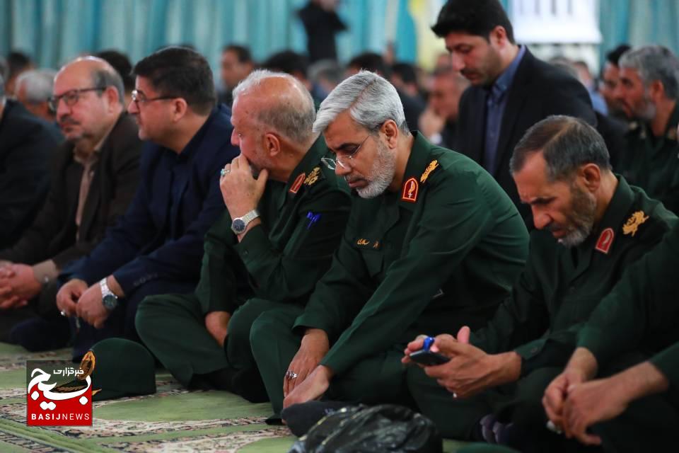 مراسم چهلمین روز شهادت سرلشکر پاسدار حاج غلامرضا سلیمانی