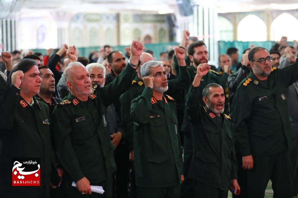 مراسم چهلمین روز شهادت سرلشکر پاسدار حاج غلامرضا سلیمانی