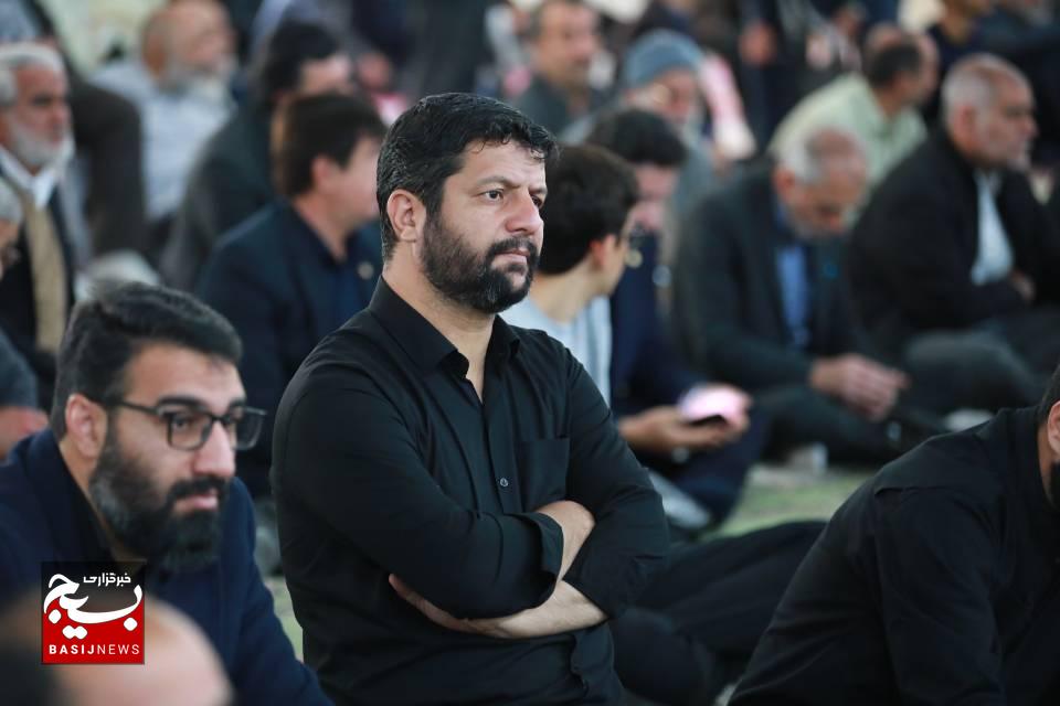 مراسم چهلمین روز شهادت سرلشکر پاسدار حاج غلامرضا سلیمانی