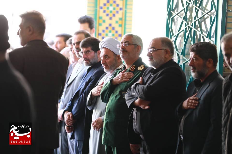مراسم چهلمین روز شهادت سرلشکر پاسدار حاج غلامرضا سلیمانی