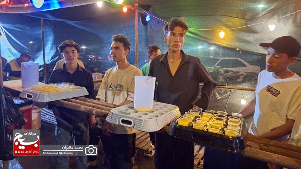 جشن بزرگ «مهمونی کیلومتری غدیر» در کنگان برگزار شد