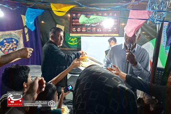 جشن بزرگ «مهمونی کیلومتری غدیر» در کنگان برگزار شد