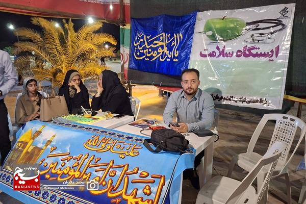جشن بزرگ «مهمونی کیلومتری غدیر» در کنگان برگزار شد