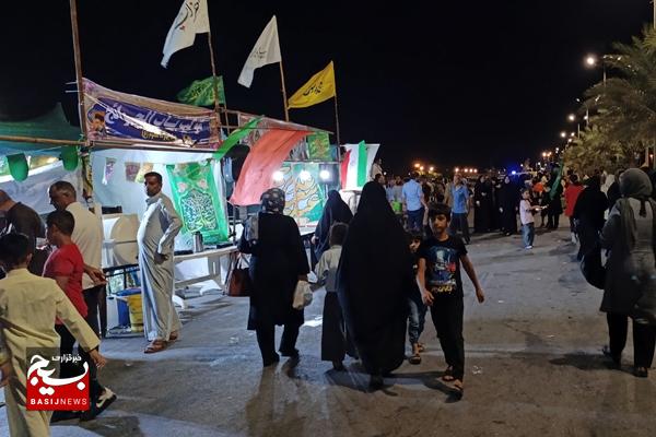 جشن بزرگ «مهمونی کیلومتری غدیر» در کنگان برگزار شد