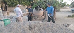 اردوی جهادی پیشکسوتان بسیج بهشر در سیریک + تصاویر