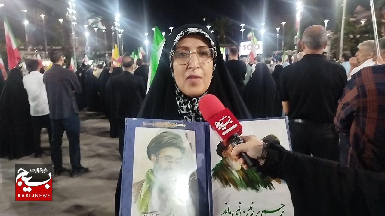 ملت ایران با «ایستادگی» ،پرچم قدرت را به اهتزاز درآورند