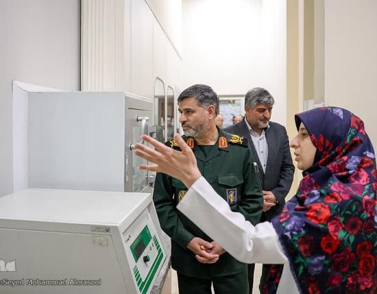 به روایت تصویر؛ بازدید جانشین فرماندهی سپاه امام رضا(ع) از جهاددانشگاهی خراسان رضوی
