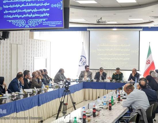 به روایت تصویر؛ بازدید جانشین فرماندهی سپاه امام رضا(ع) از جهاددانشگاهی خراسان رضوی