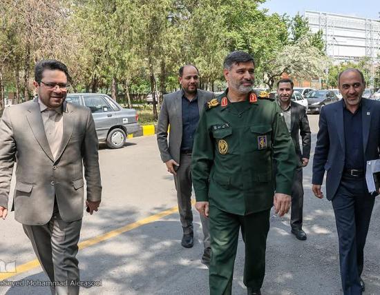 به روایت تصویر؛ بازدید جانشین فرماندهی سپاه امام رضا(ع) از جهاددانشگاهی خراسان رضوی