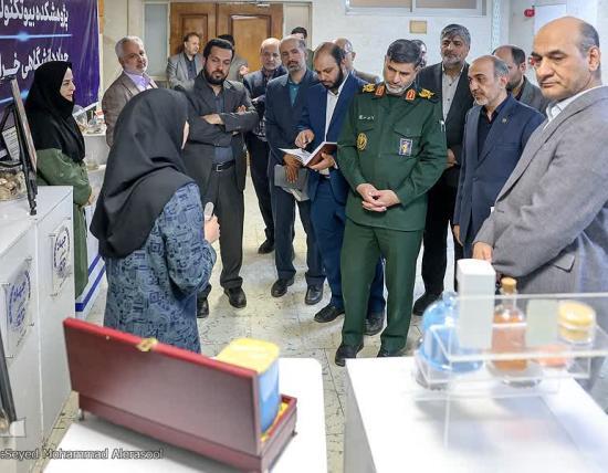 به روایت تصویر؛ بازدید جانشین فرماندهی سپاه امام رضا(ع) از جهاددانشگاهی خراسان رضوی