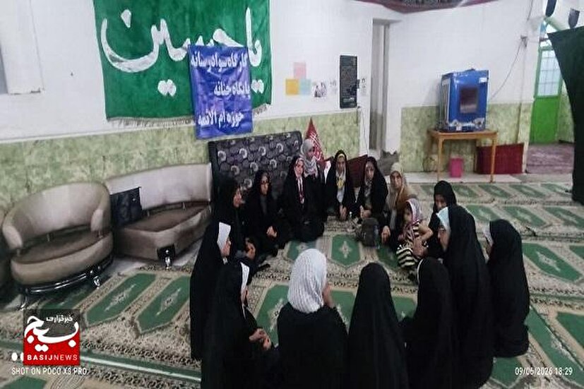 برگزاری کارگاه سواد رسانه با موضوع جنگ در پایگاه حنانه