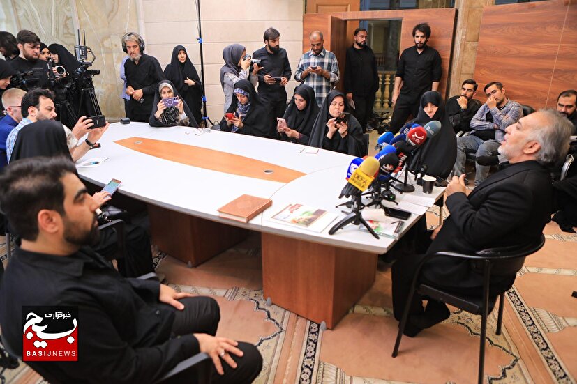 نشست خبری دبیر مجمع جهانی حضرت علی اصغر (ع)