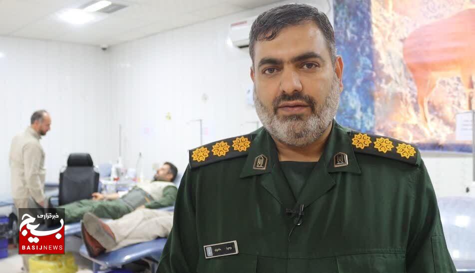 اقدام جهادی کارکنان بسیج سازندگی سپاه فتح کهگیلویه و بویراحمد در طرح اهدای خون