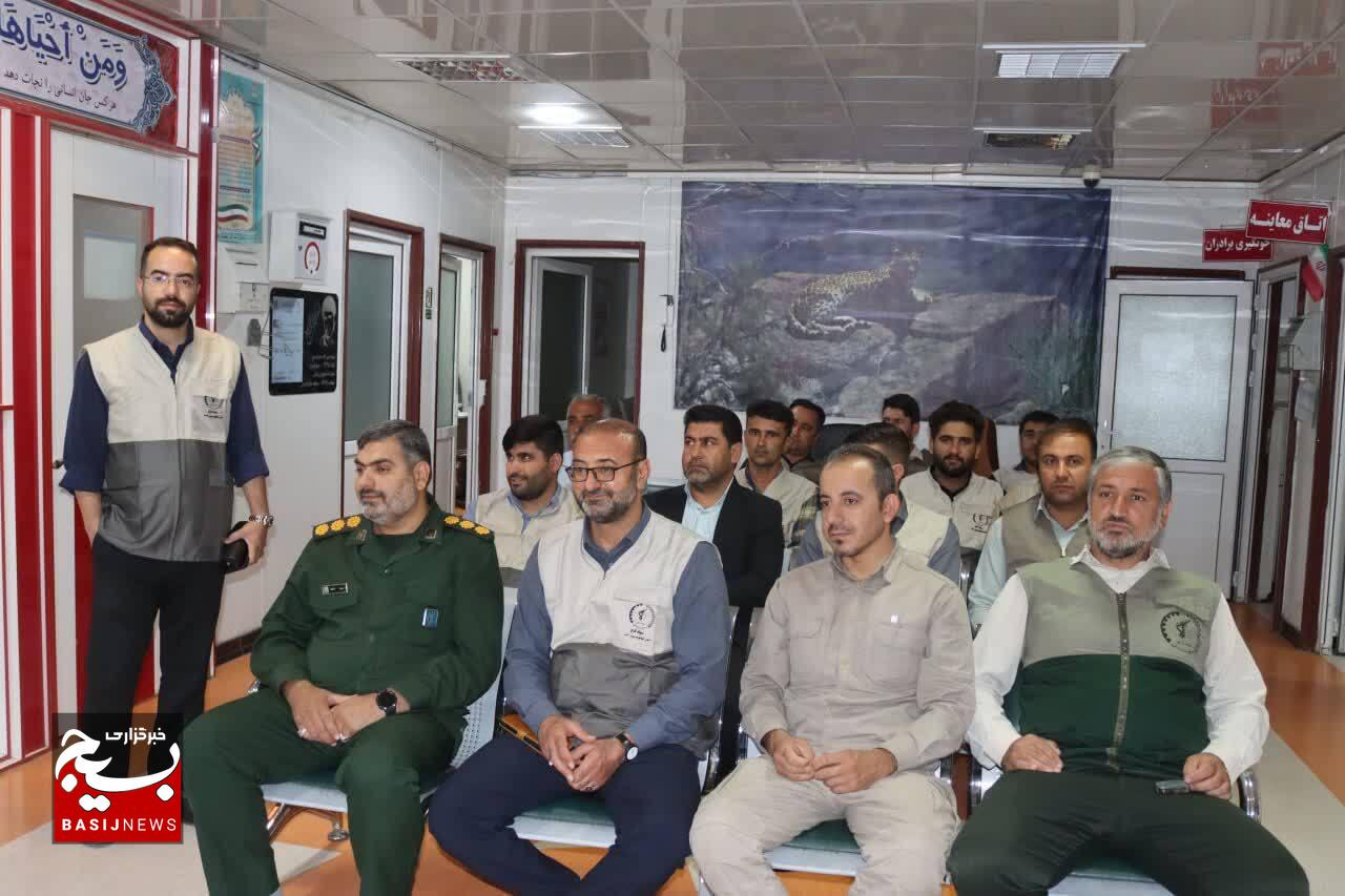 اقدام جهادی کارکنان بسیج سازندگی سپاه فتح کهگیلویه و بویراحمد در طرح اهدای خون