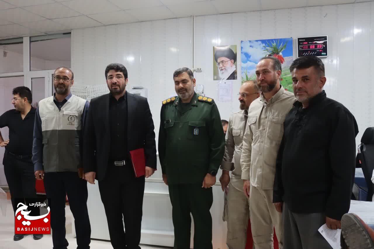 اقدام جهادی کارکنان بسیج سازندگی سپاه فتح کهگیلویه و بویراحمد در طرح اهدای خون