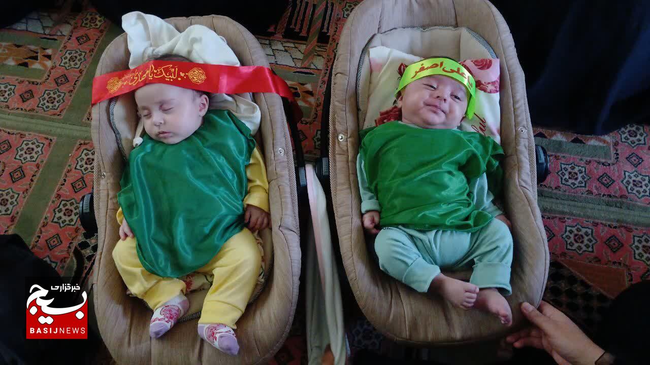 برگزاری مراسم شیرخوارگان حسینی در مصلی شهر خمین