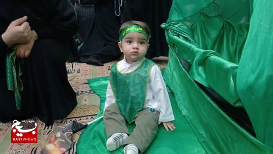 برگزاری مراسم شیرخوارگان حسینی در مصلی شهر خمین